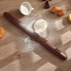 French Rolling Pins made of one block of Black Walnut (seamless, nonporous, not stain) beautiful and Classic Design