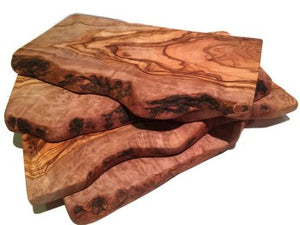Rustic Cheese Board, Cutting Board, made of Olive Wood, Natural, Chemical Free, seamless, nonporous
