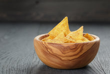 Small Or Regular SNACK BOWL Dish made of Olive Wood, Handmade, Natural, Chemical Free, nonporous